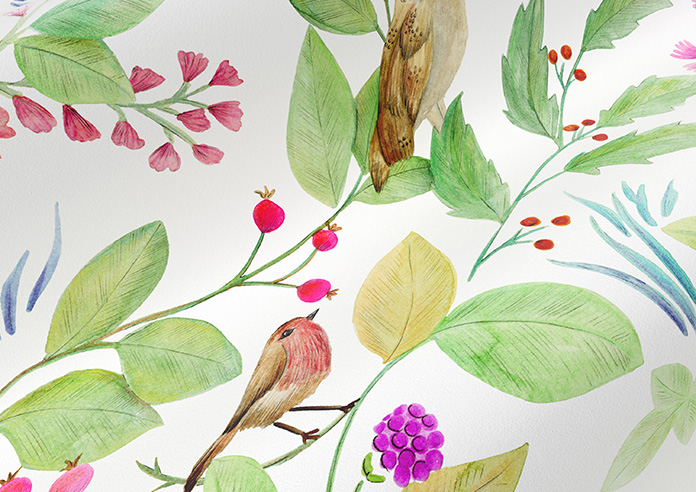 Hedgerow Velvet, Elysia - Roman Blind - Image 4